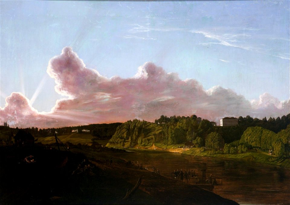 Vilnia, Vialla-Vierki. Вільня, Вяльля-Веркі (V. Dmachoŭski, 1840)