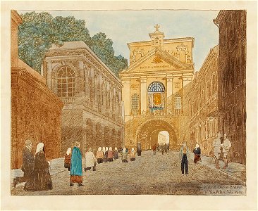 Vilnia, Vostraja Brama. Вільня, Вострая Брама (W. Güthlen, 07.1916)