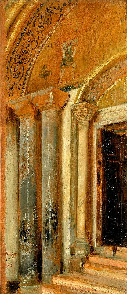Jose Villegas Y Cordero - Doorway (San Marco, Venice) - 1961.5.2 - Smithsonian American Art Museum