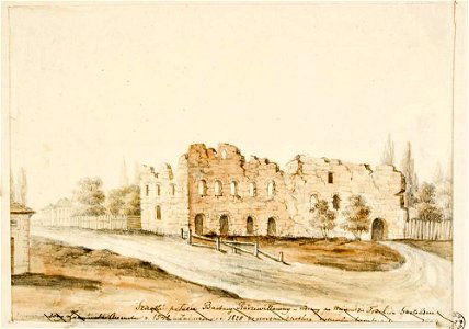 Vilnia, Puškarnia, Radzivił. Вільня, Пушкарня, Радзівіл (N. Orda, 1875)