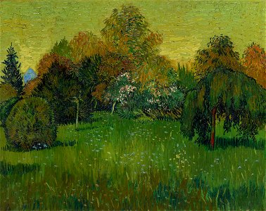 Vincent van Gogh - The Poet's Garden - 1933.433 - Art Institute of Chicago