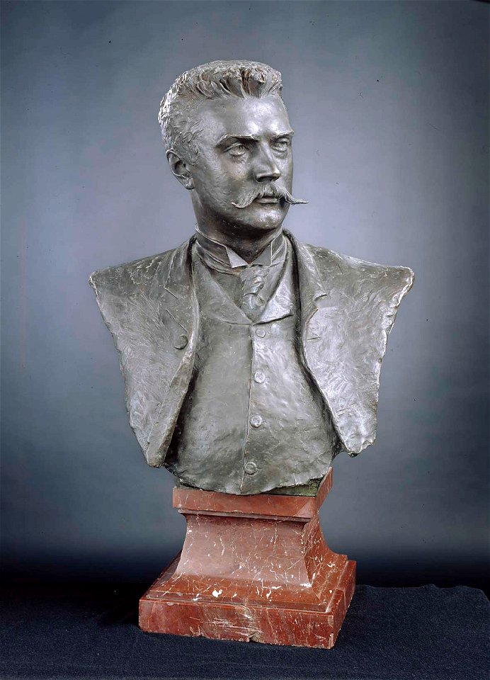 Ville Vallgren - Bust of Albert Edelfelt