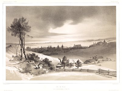 Vilnia, Rosy. Вільня, Росы (Lauvergne, 1840)