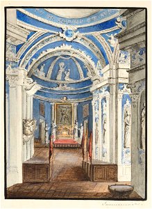 Vilnia, Antokal, Lateranski. Вільня, Антокаль, Лятэранскі (M. Januševič, 1837)