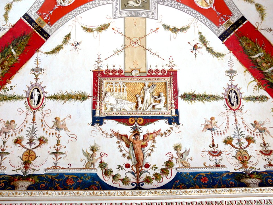 Villa Carlotta - Deckengrotesken 2