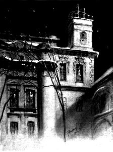 Vilnia, Universyteckaja, Abservatoryja. Вільня, Унівэрсытэцкая, Абсэрваторыя (F. Ruščyc, 1917)