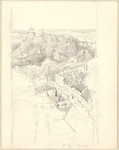 Vilnia, Zamkavaja-Katedralny. Вільня, Замкавая-Катэдральны (F. Ruščyc, 1910)