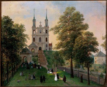 Vilnia, Kalvaryja. Вільня, Кальварыя (J. Chrucki, 1844-49)