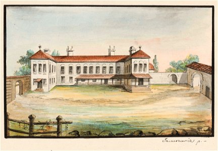 Vilnia, Subač. Вільня, Субач (M. Januševič, 1837)