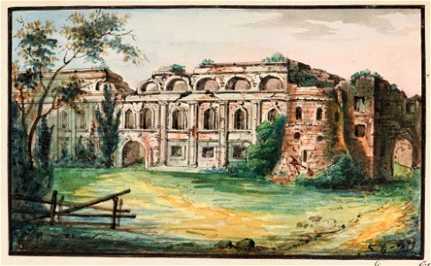 Vilnia, Puškarnia, Radzivił. Вільня, Пушкарня, Радзівіл (M. Januševič, 1837)
