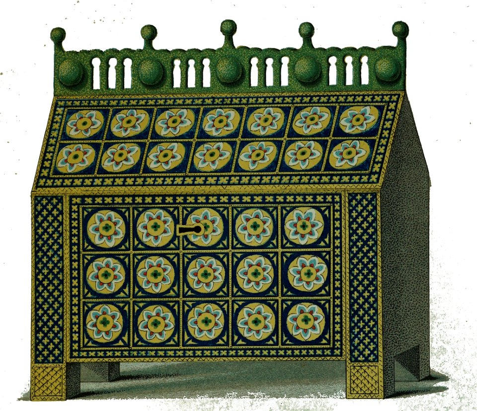 Villemaur chasse émail XIIe 00728