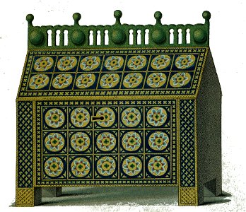 Villemaur chasse émail XIIe 00728