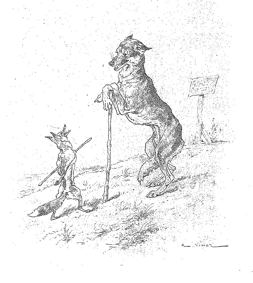 Vimar - Fables de La Fontaine - 12-09. Le Loup et le Renard