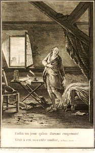 Voltaire - Le Pauvre diable - Le Veau - Moreau