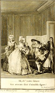 Voltaire -La Prude - de Longueil - Moreau
