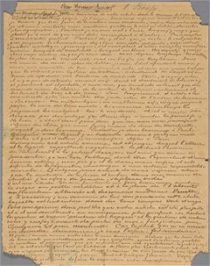 Vincent van Gogh - Letter to Albert Aurier - 9 or 10 February, 1890 - Van Gogh Museum, Amsterdam