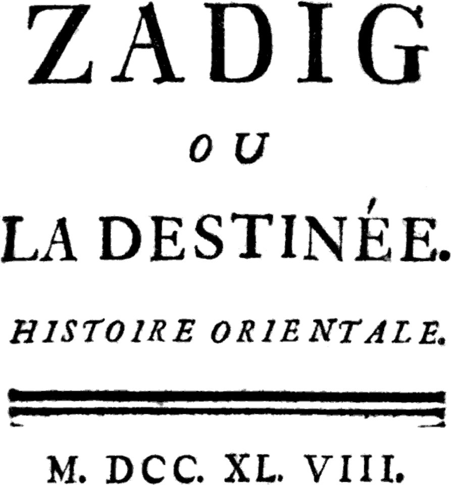 VoltaireZadig