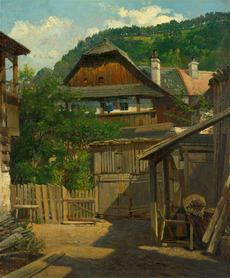 Vojtech Angyal - Old Kremnica - O 1480 - Slovak National Gallery