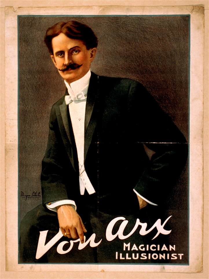 Von Arx, magician, illusionist LCCN2014636878