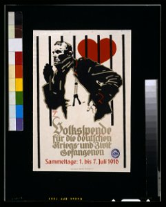 Volkspende für die deutschen Kriegs-und Zivil-Gefangenen ... - Ludwig Hohlwein, München. LCCN2004665953. Free illustration for personal and commercial use.