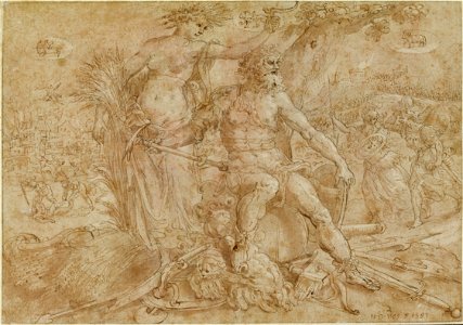 Maarten de Vos - Allegory of the Choleric Temperament - Google Art Project