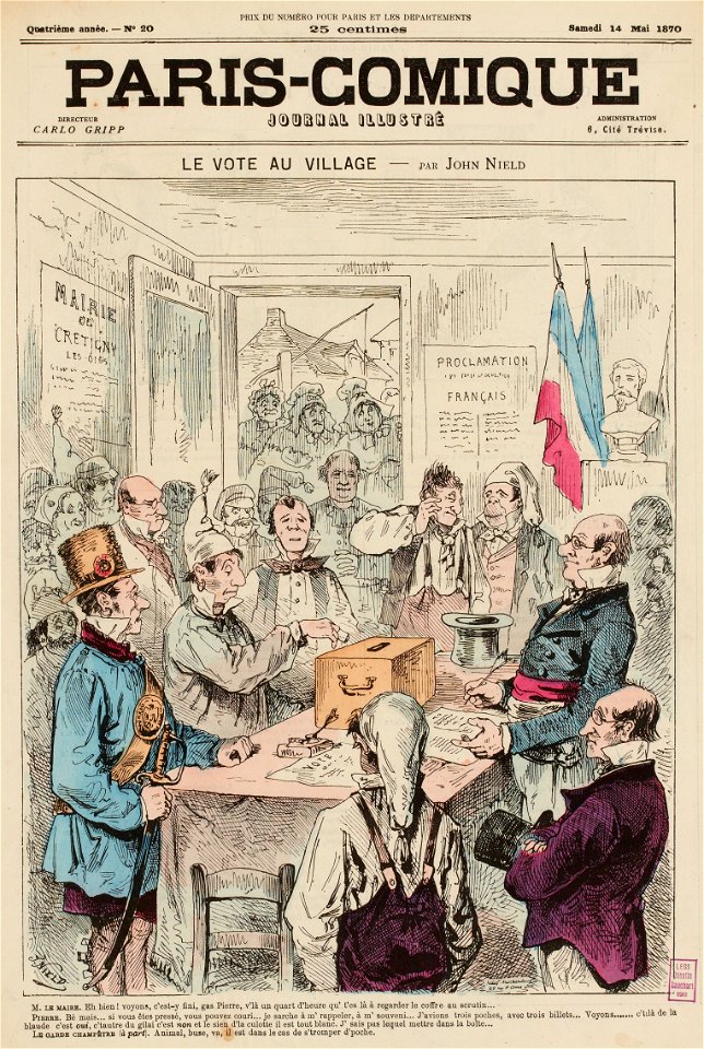 Vote au village (Paris-Comique, 1870-05-14)