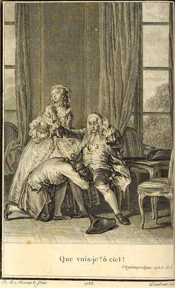 Voltaire -L'Enfant prodigue - Dambrun - Moreau
