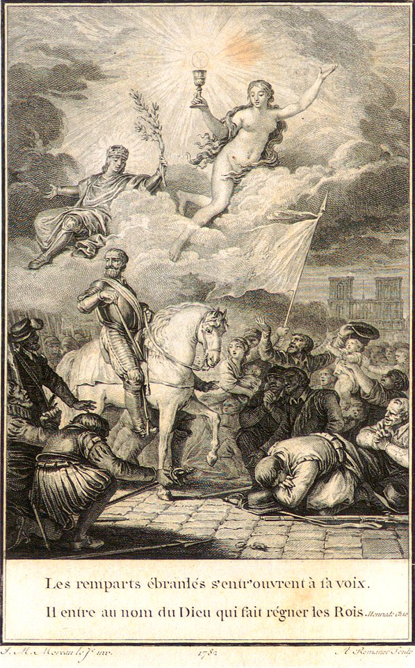 Voltaire - La Henriade 10 - Romanet - Moreau