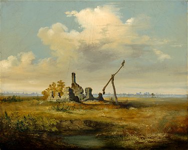 Vojtech Klimkovič - Zrúcanina čárdy - O 6810 - Slovak National Gallery