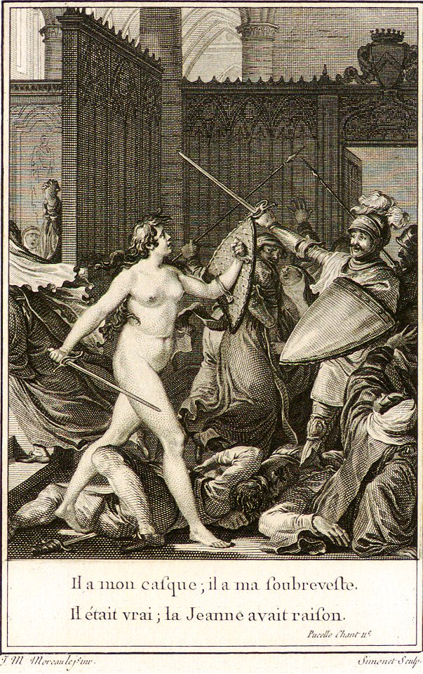 Voltaire - La Pucelle d'Orléans 11 - Simonet - Moreau