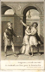 Voltaire - Les Guèbres - Trière - Moreau