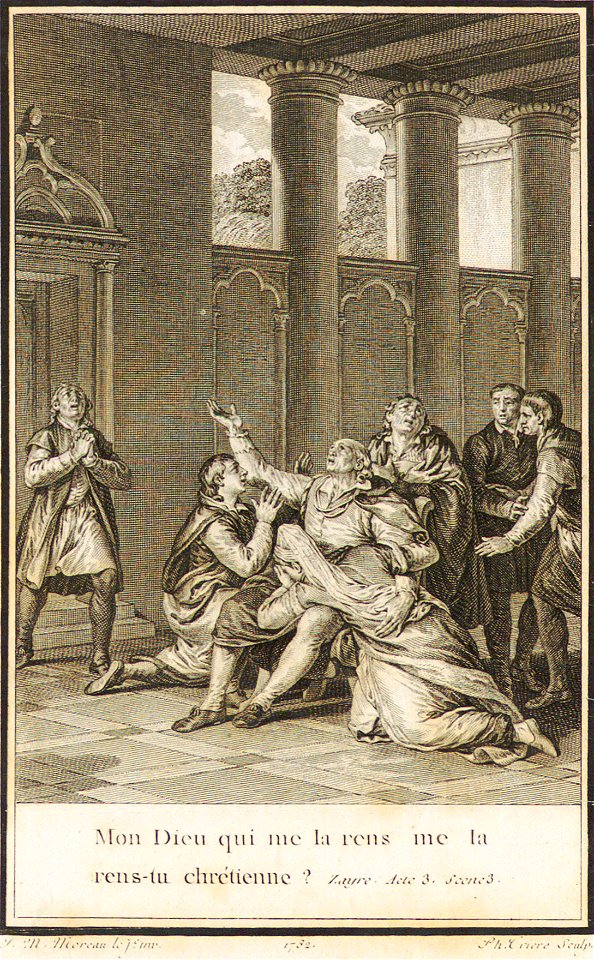 Voltaire - Zaïre - Moreau- Trière