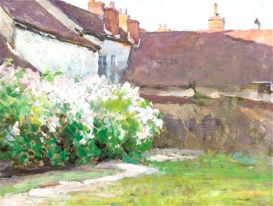 Robert Vonnoh - Afternoon Shadows, Grez, France