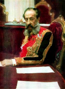 Volkonsky by Repin. Free illustration for personal and commercial use.