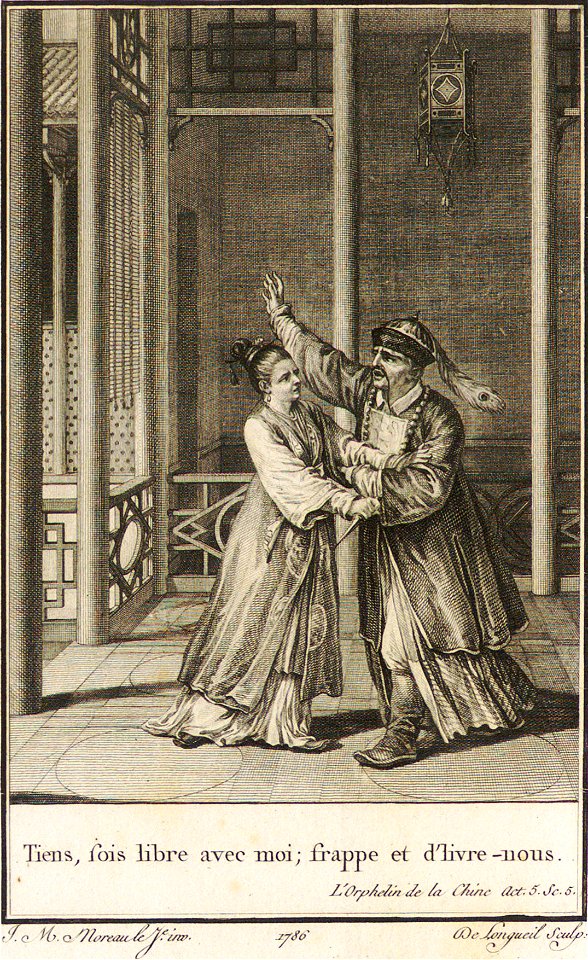 Voltaire - L'Orphelin de la Chine - de Longueil - Moreau