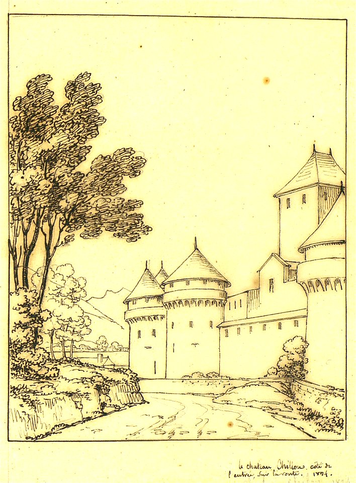 Voyage à Rome, vol 2 - 042 - Lac de Genève