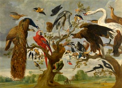 Vrij naar Paul de Vos - Vogelconcert - 428 - Royal Museum of Fine Arts Antwerp