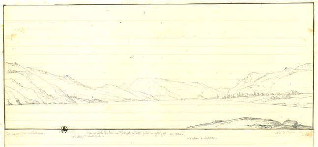 Voyage à Rome, vol 1 - 078 - Lac du Bourget