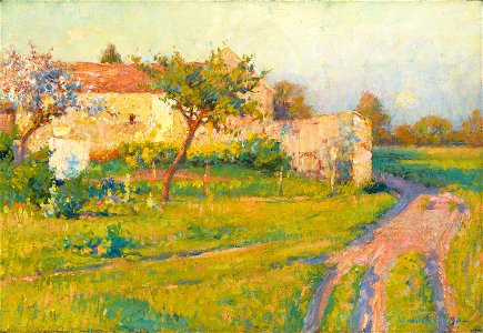 Robert William Vonnoh - Spring in France - 1982.272 - Art Institute of Chicago