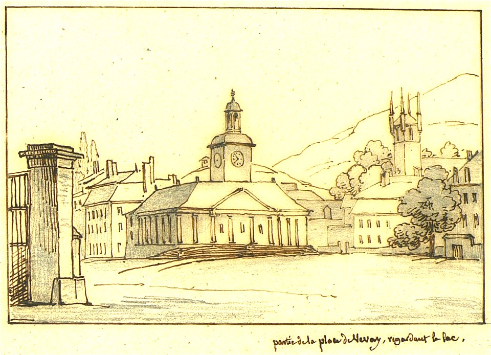 Voyage à Rome, vol 2 - 039-a - Lac de Genève