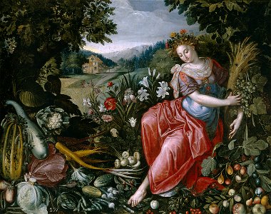 Maerten de Vos - The earth