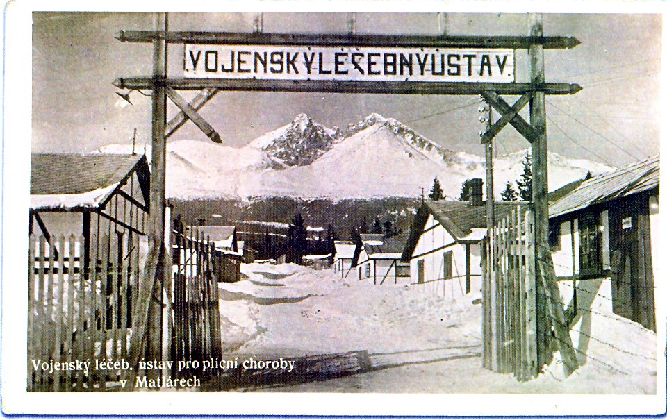 Vojenský liečebný ústav v T. Matliaroch 1920