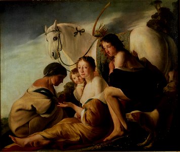Voorstelling uit het Spaens Heydinnetje Centraal Museum 5499 a