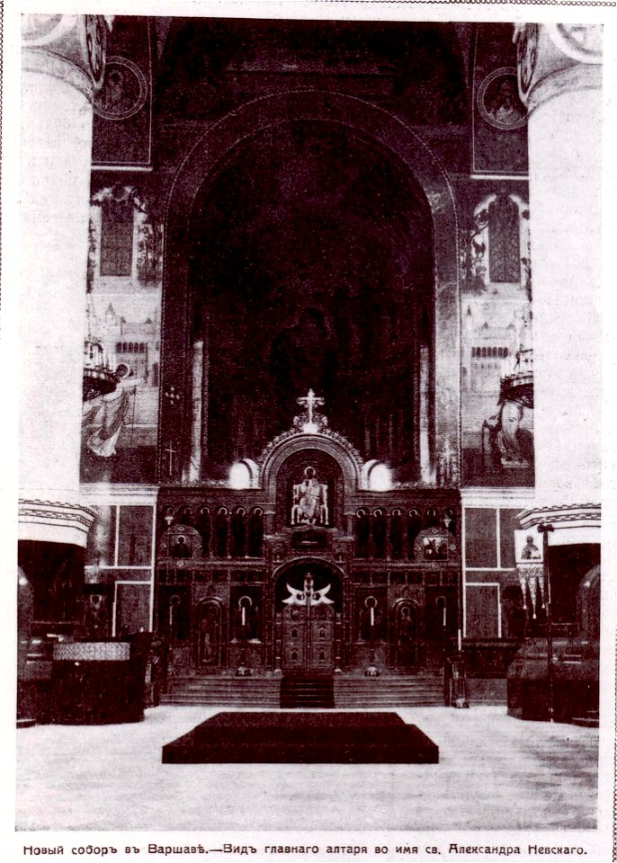 Warszawa Alexandro-Nevsky sobor 1913 04