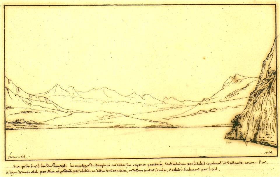 Voyage à Rome, vol 1 - 082 - Lac du Bourget