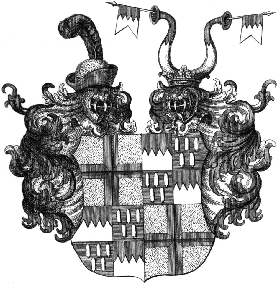 Wappen der Reichsgrafen Rechteren von Limpurg 1799