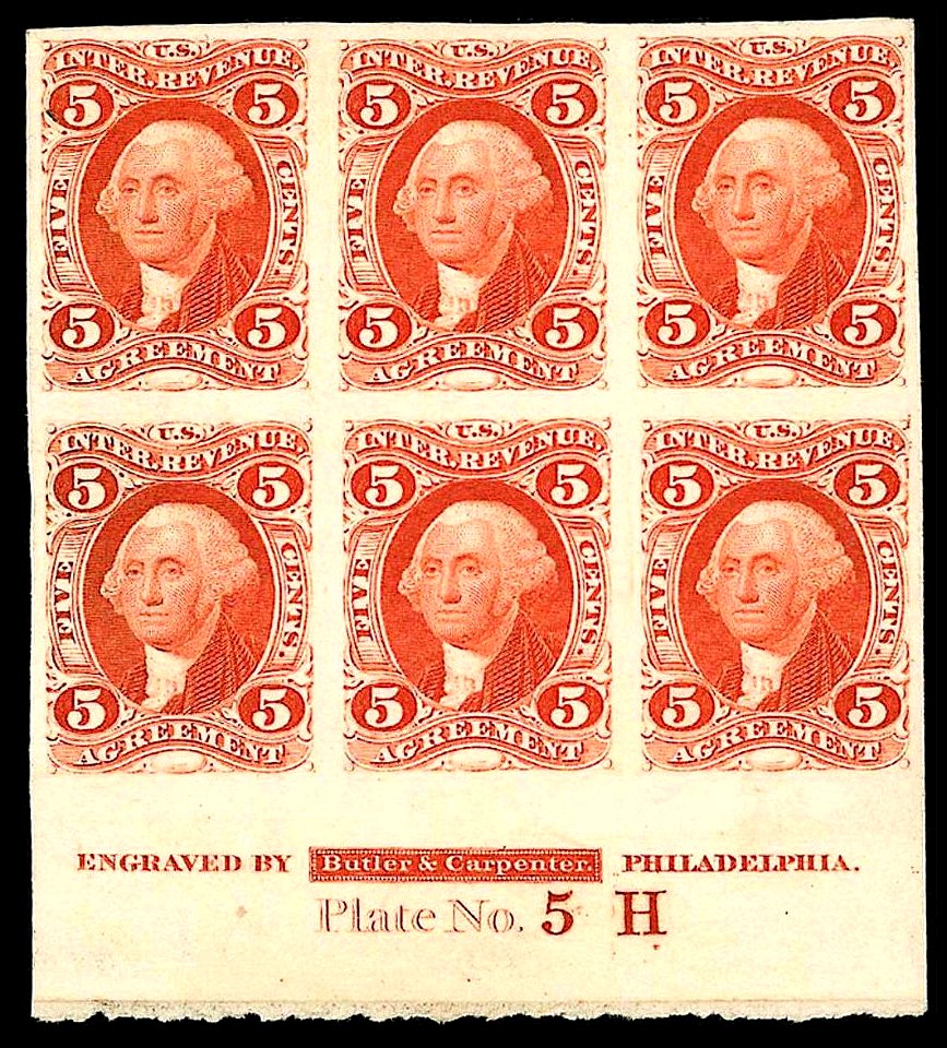Washington revenue 5c 1929 R23P4