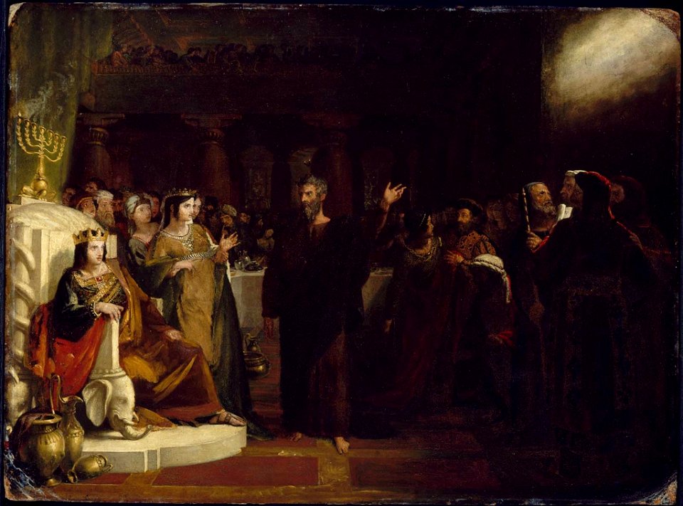 Washington Allston - Study for Belshazzar's Feast - 06.1875 - Museum of Fine Arts
