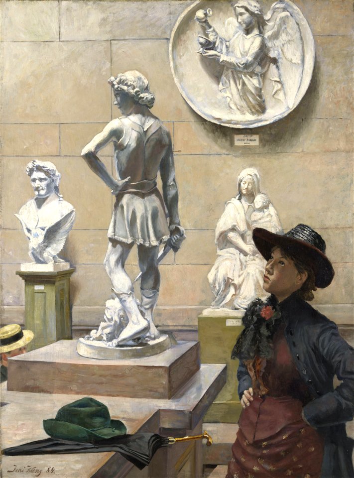 Jens Wang - Interior of the Sculpture Museum - NMK.2019.0137 - National Museum of Art, Architecture and Design