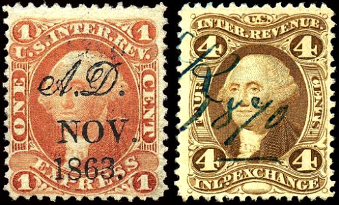 Washington 1st Revenues 1862